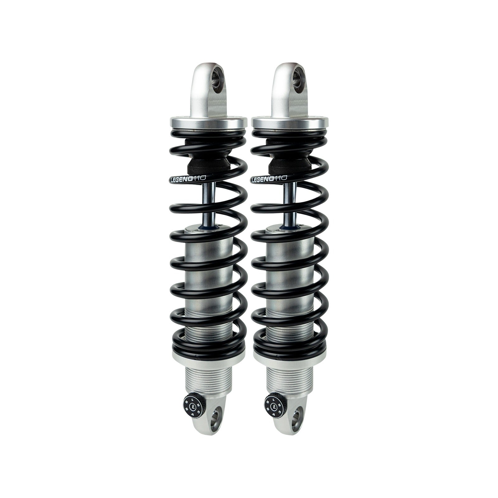 LEGEND SUSPENSION - REVO-A ADJUSTABLE DYNA COIL SUSPENSION - 13" - CLEAR ANODIZED - HEAVY-DUTY