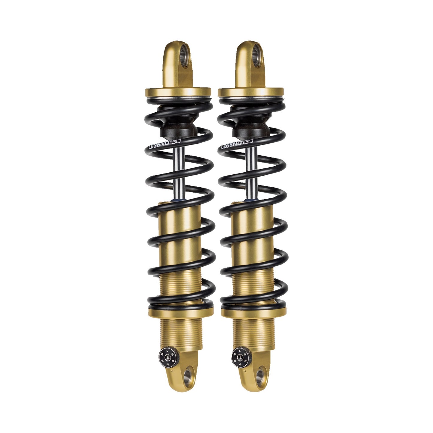 LEGEND SUSPENSION - REVO-A ADJUSTABLE DYNA COIL SUSPENSION - 14" - CLEAR ANODIZED - HEAVY-DUTY