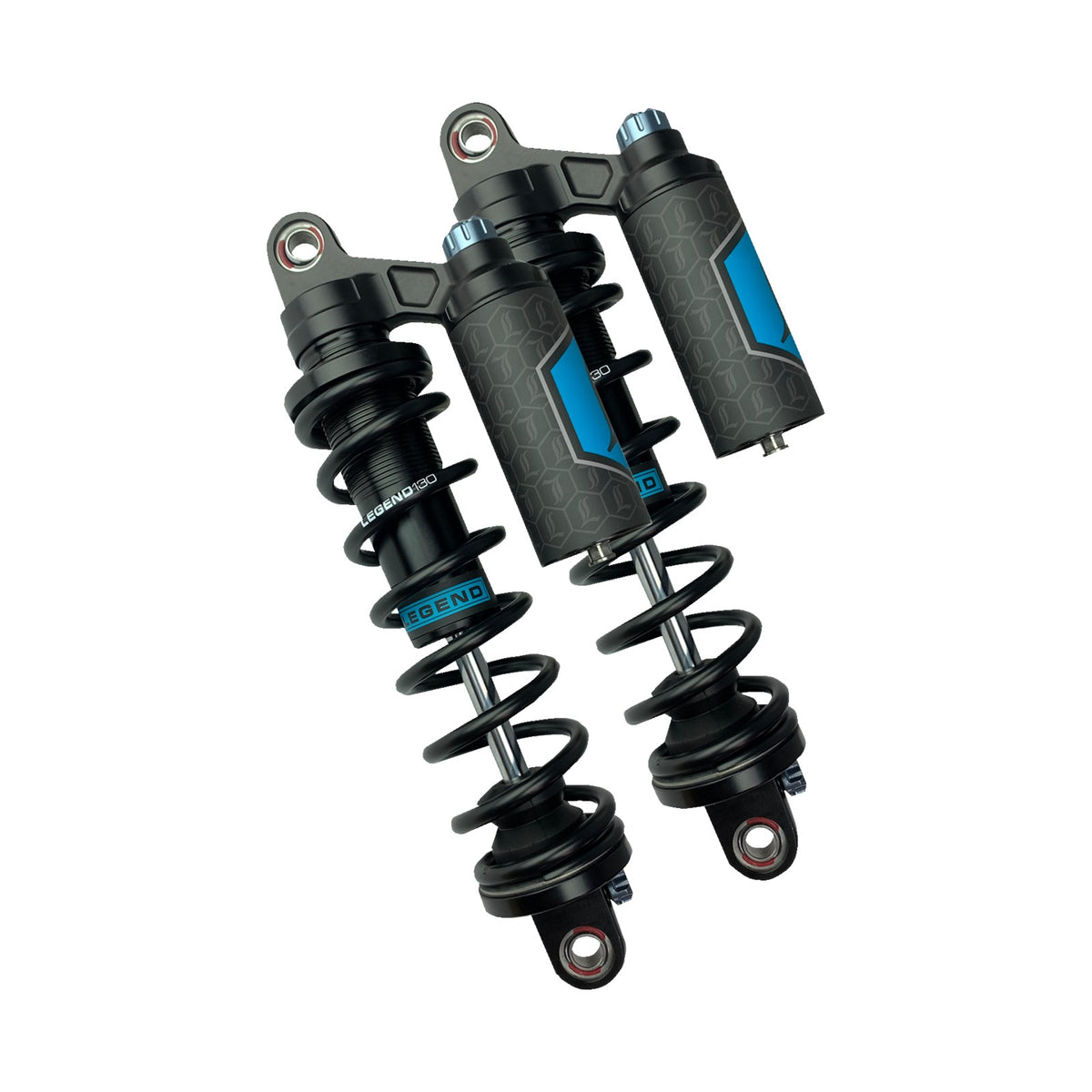 LEGEND SUSPENSION - REVO ARC PIGGYBACK SHOCKS - 13" - HEAVY DUTY - BLACK - '84-'00 FXR