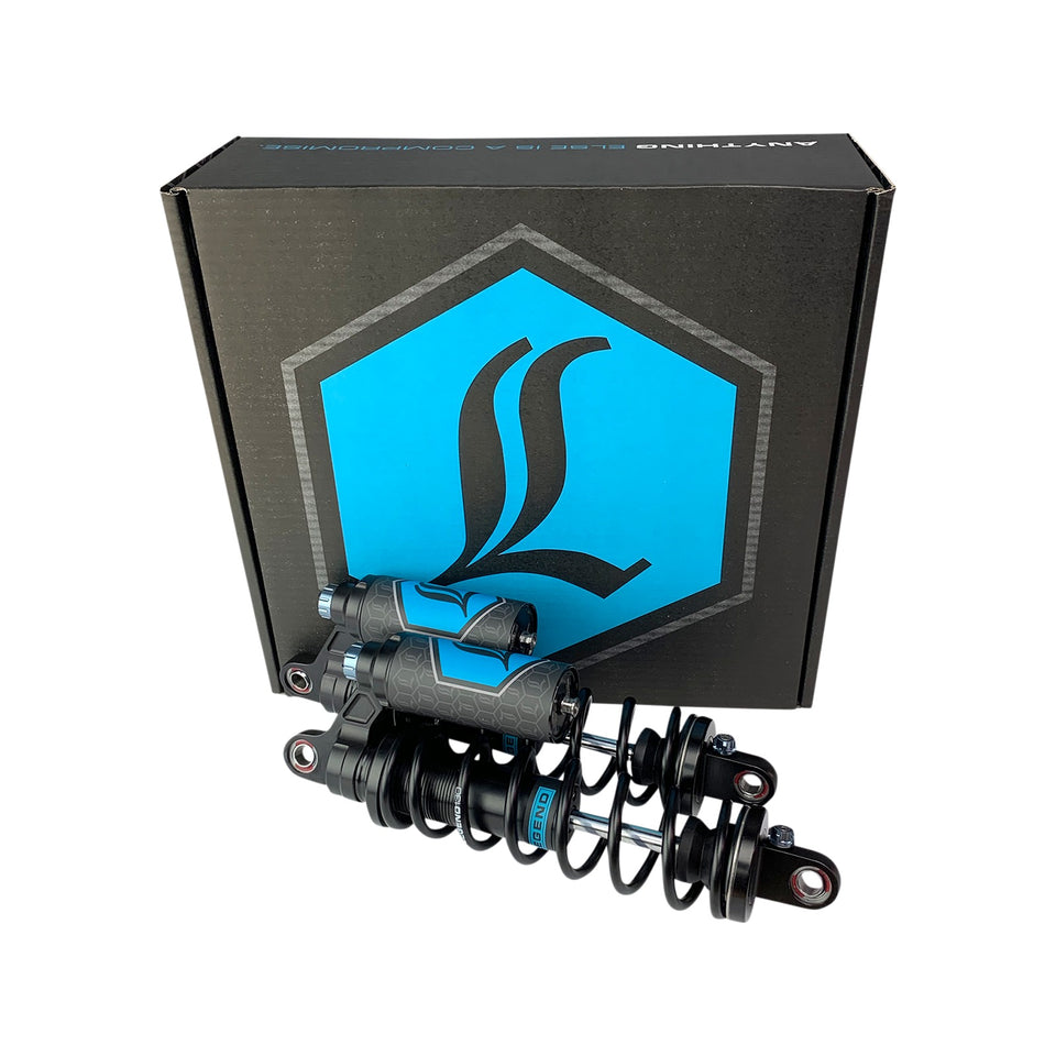 LEGEND SUSPENSION - REVO ARC PIGGYBACK SHOCKS - 13" - HEAVY DUTY - BLACK - '84-'00 FXR