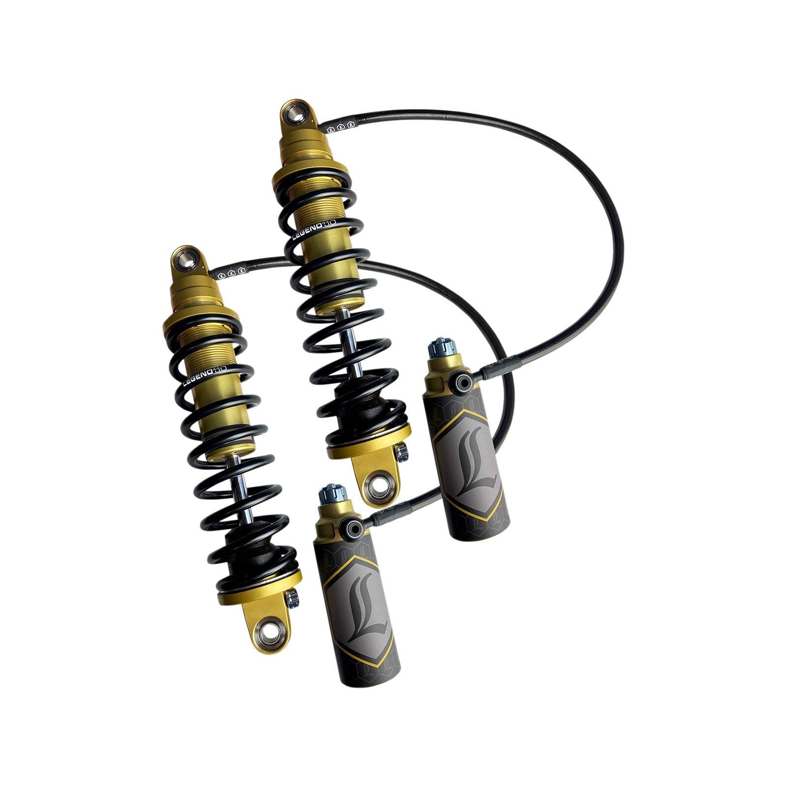LEGEND SUSPENSION - REVO ARC REMOTE RESERVOIR SHOCKS - 14" - STANDARD - GOLD