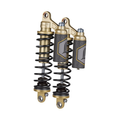LEGEND SUSPENSION - REVO ARC PIGGYBACK SHOCKS - 13" - STANDARD - GOLD - '99-'17 DYNA