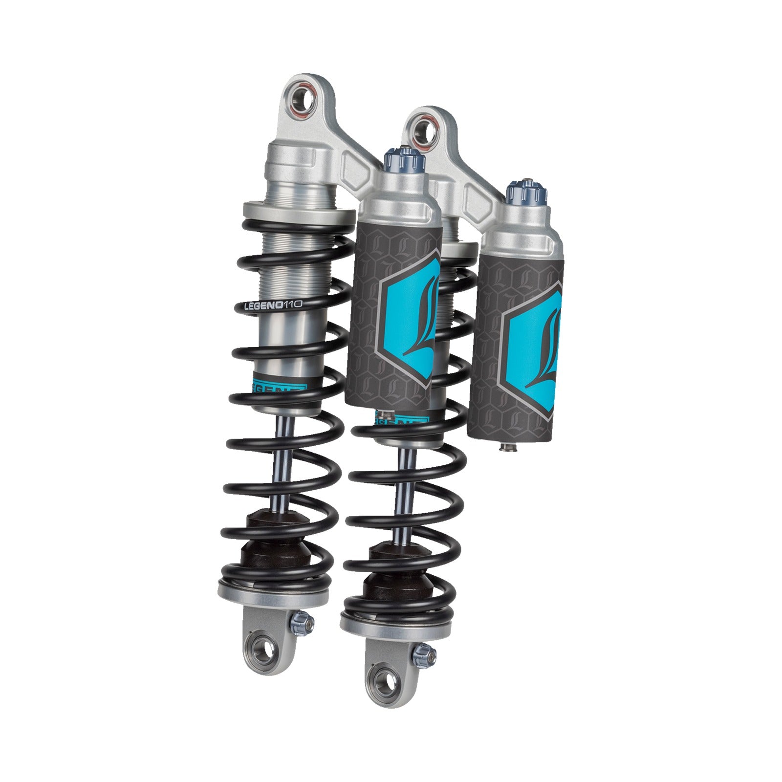 LEGEND SUSPENSION - REVO ARC PIGGYBACK SHOCKS - 14" - STANDARD - CLEAR - '84-'00 FXR