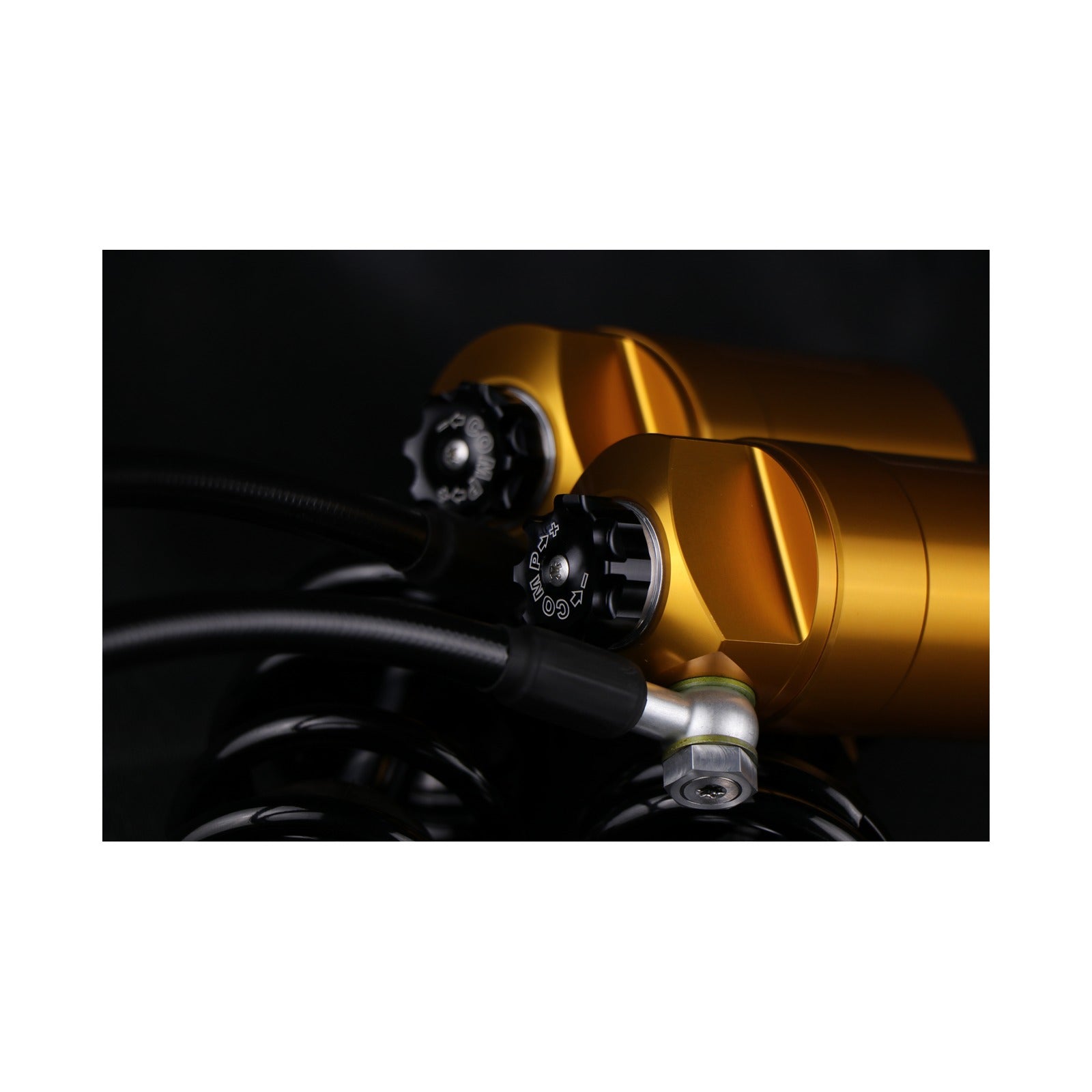 OHLINS - SHOCK ABSORBER - 13" - FULLY ADJUSTABLE - STX36 BLACKLINE (HD779)