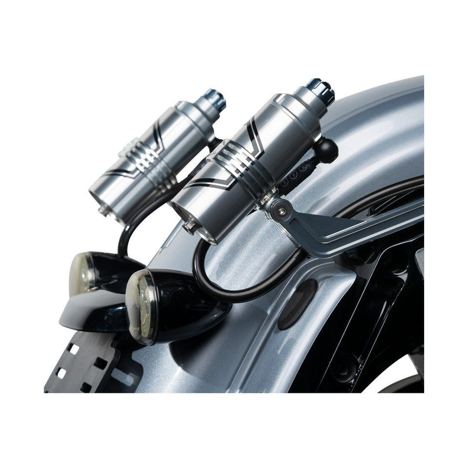 LEGEND SUSPENSION - REVO ARC EXTERNAL RESERVOIR MOUNTS - CLEAR