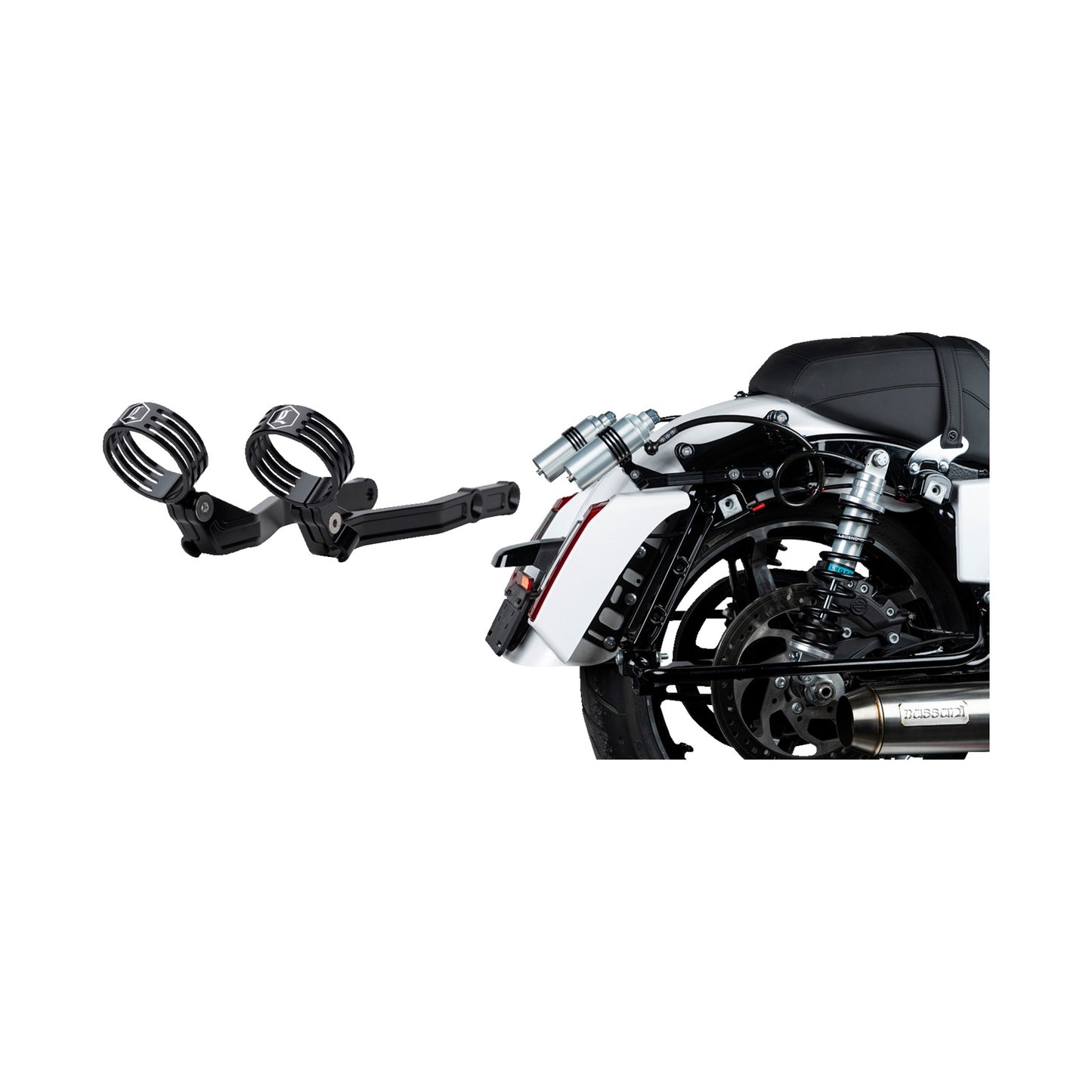 LEGEND SUSPENSION - REVO ARC EXTERNAL RESERVOIR MOUNTS - BLACK