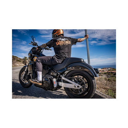 SADDLEMEN - REAR FENDER CARBON FIBER GLOSS