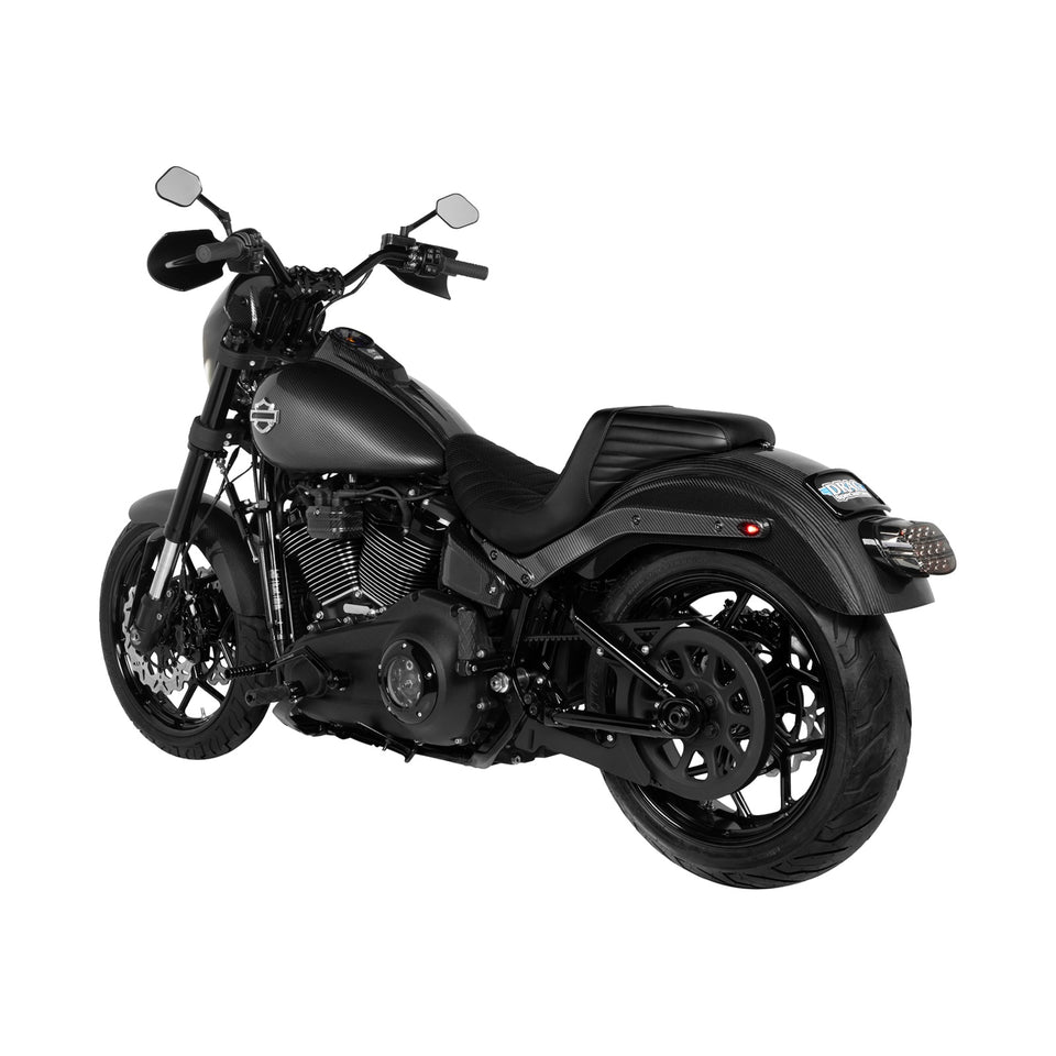 SADDLEMEN - REAR FENDER CARBON FIBER GLOSS