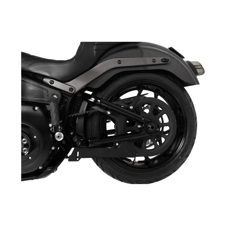 SADDLEMEN - REAR FENDER CARBON FIBER GLOSS