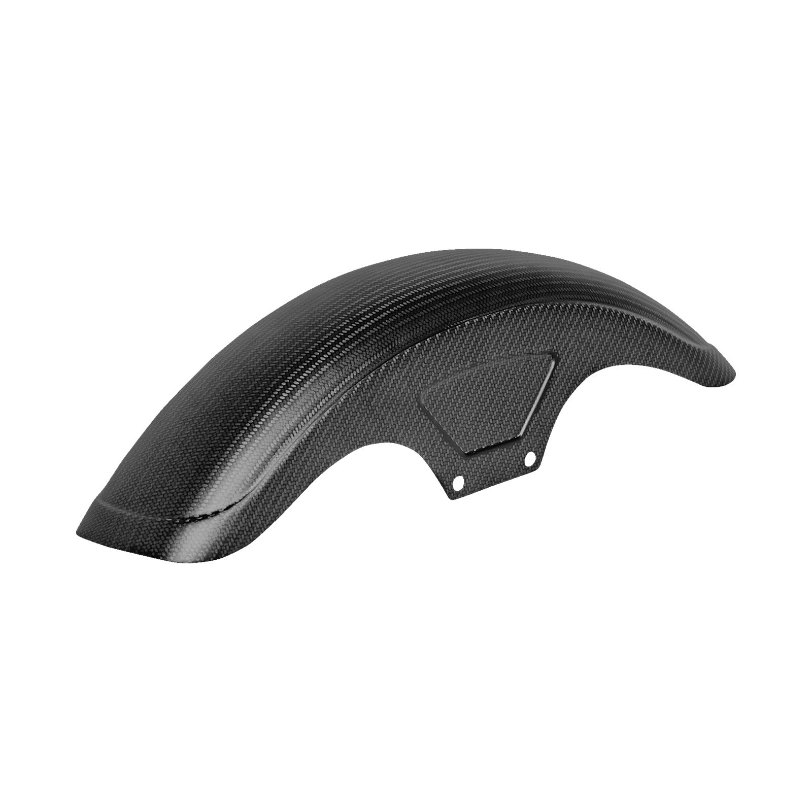 SADDLEMEN - FRONT FENDER - CARBON FIBER/MATTE - DYNA/SPORTSTER