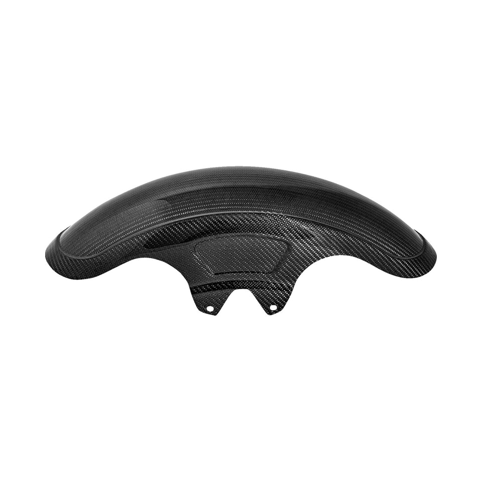SADDLEMEN - CARBON FIBER FRONT FENDER - GLOSS - TOURING '14-'24