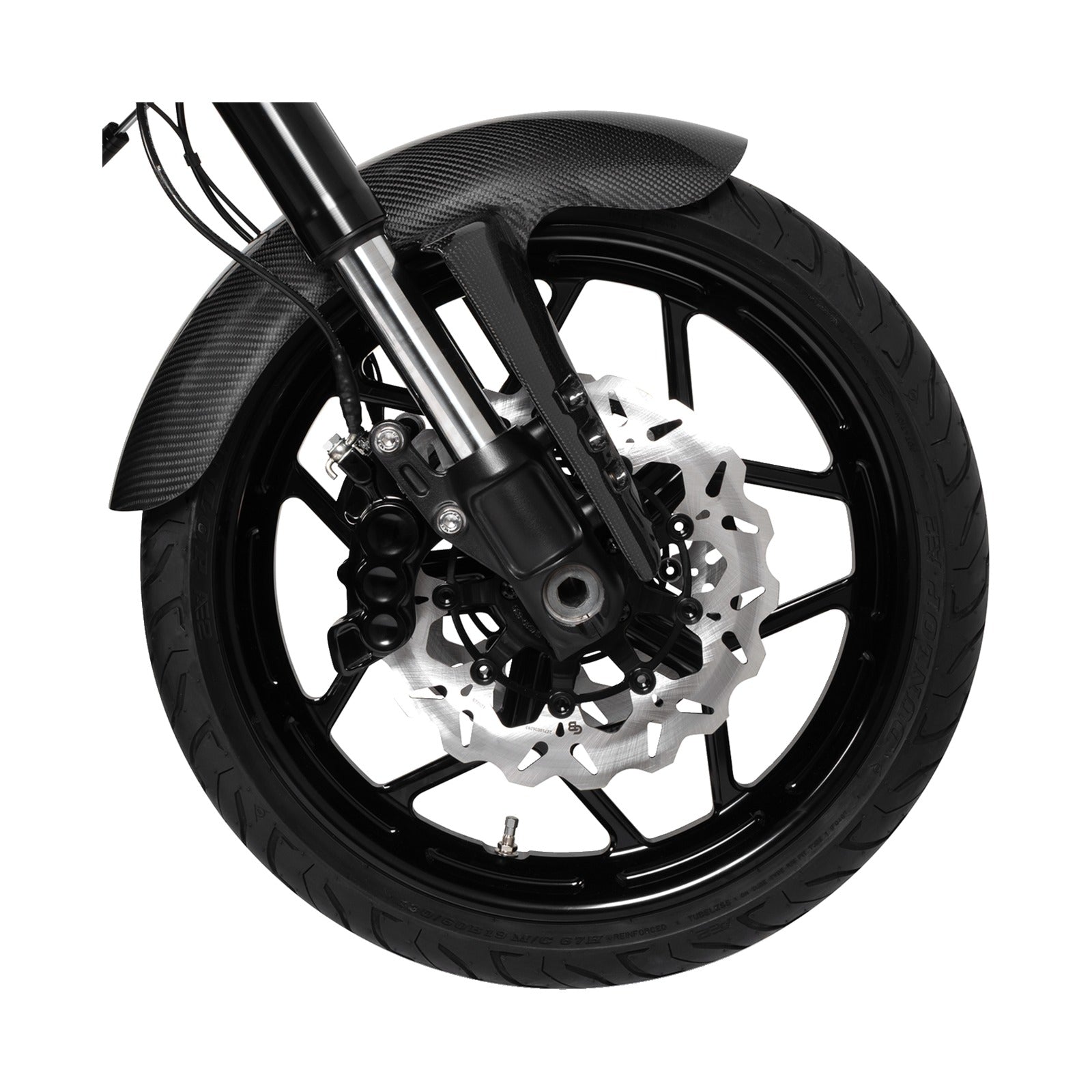 ARLEN NESS - FRONT FENDER - QUALIFIER - 19" - CARBON FIBER