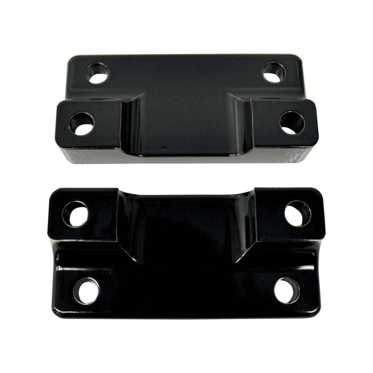 DRAG SPECIALTIES - FENDER-TO-FORK ADAPTERS - GLOSS BLACK