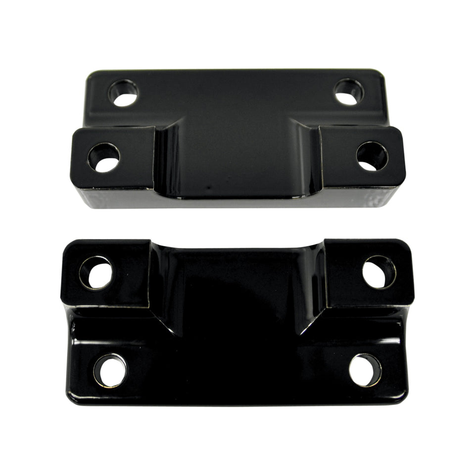 DRAG SPECIALTIES - FENDER-TO-FORK ADAPTERS - GLOSS BLACK