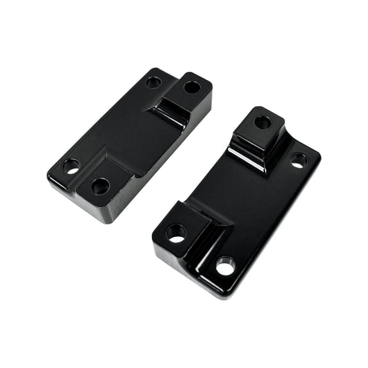 DRAG SPECIALTIES - FENDER-TO-FORK ADAPTERS - GLOSS BLACK