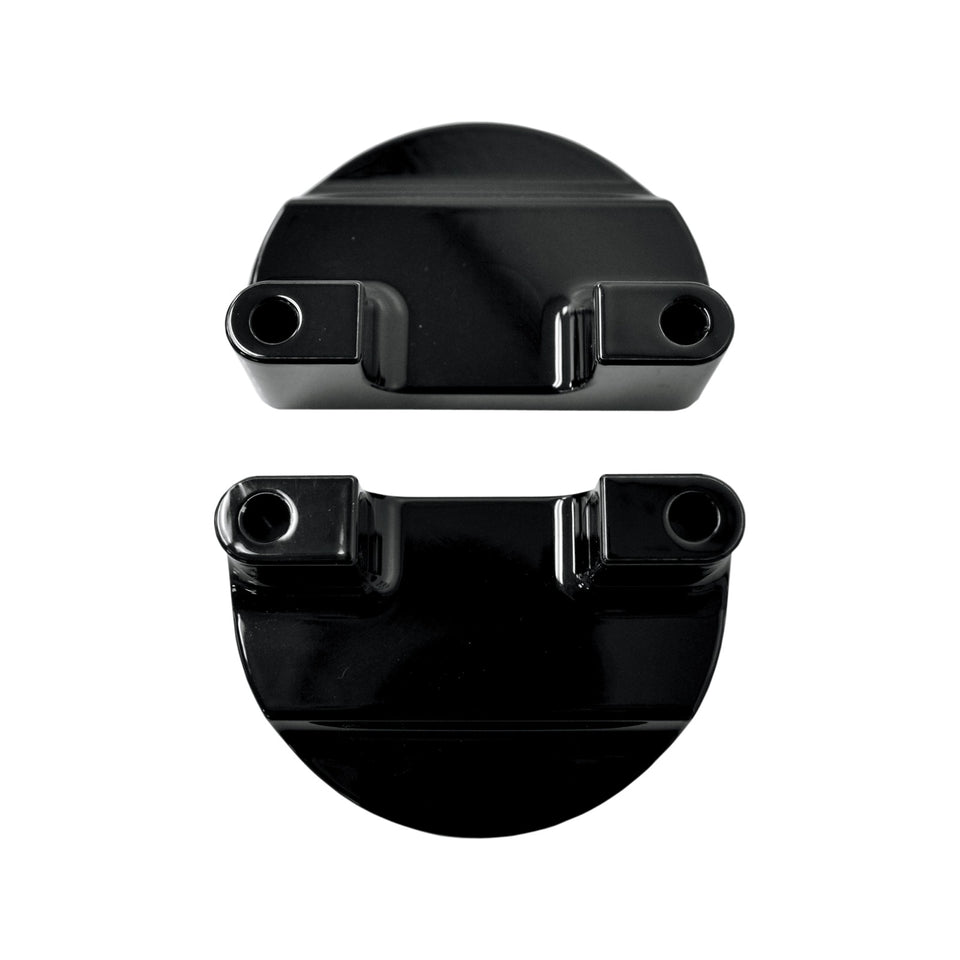 DRAG SPECIALTIES - FENDER-TO-FORK ADAPTERS - GLOSS BLACK