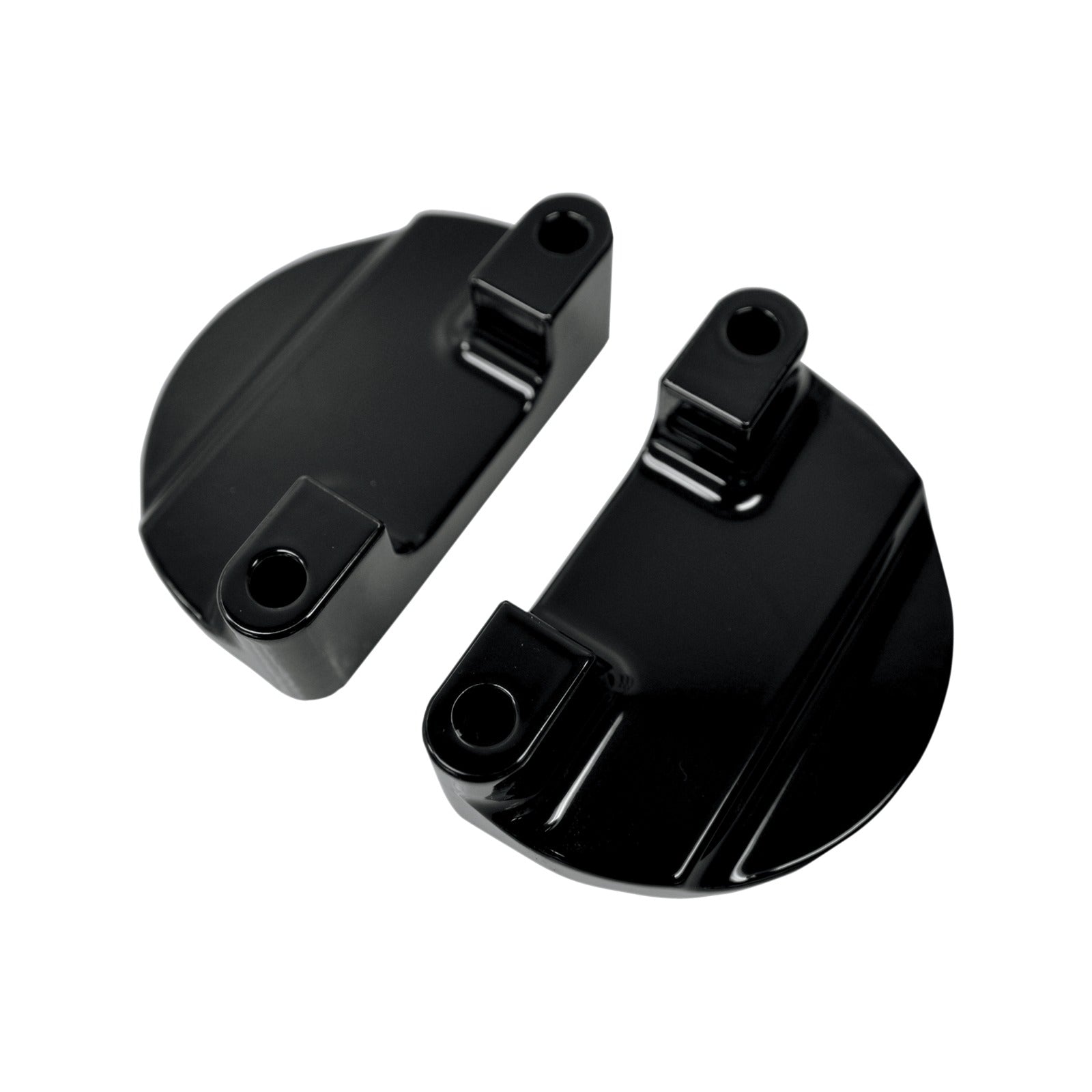 DRAG SPECIALTIES - FENDER-TO-FORK ADAPTERS - GLOSS BLACK