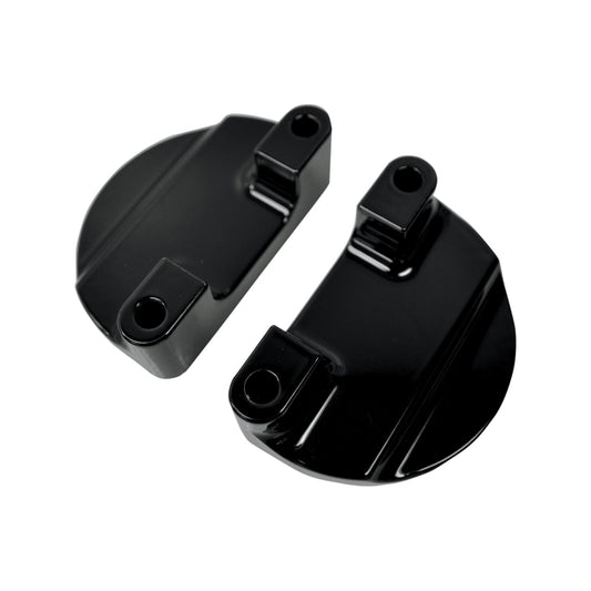 DRAG SPECIALTIES - FENDER-TO-FORK ADAPTERS - GLOSS BLACK