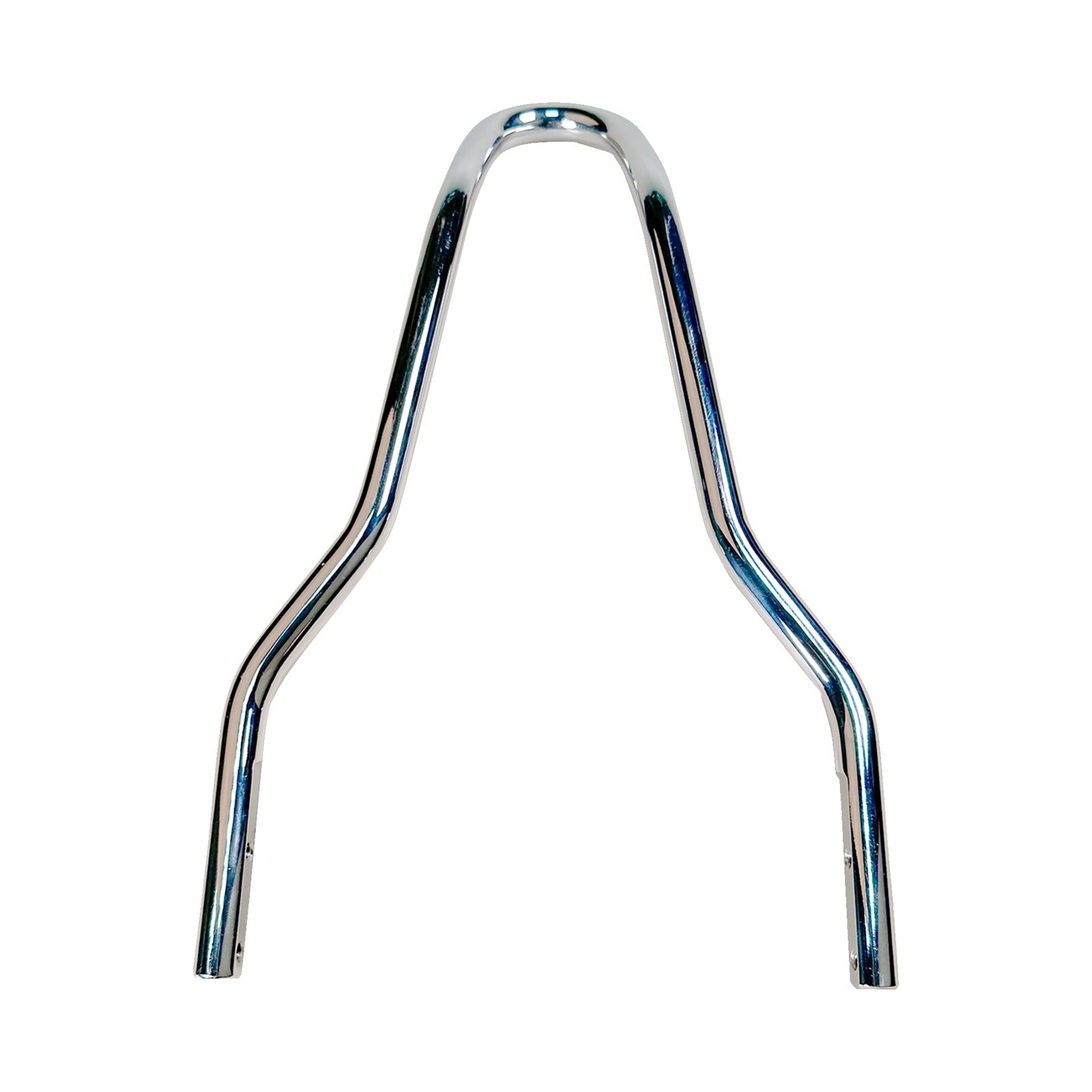 DRAG SPECIALTIES - ROUND TAPERED SISSY BAR - CHROME - 10.12"H X 8.75"W
