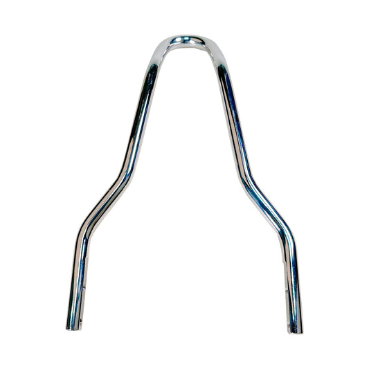DRAG SPECIALTIES - ROUND TAPERED SISSY BAR - CHROME - 10.12"H X 8.75"W