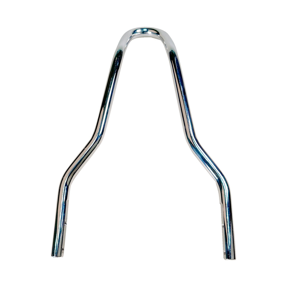 DRAG SPECIALTIES - ROUND TAPERED SISSY BAR - CHROME - 10.12"H X 8.75"W