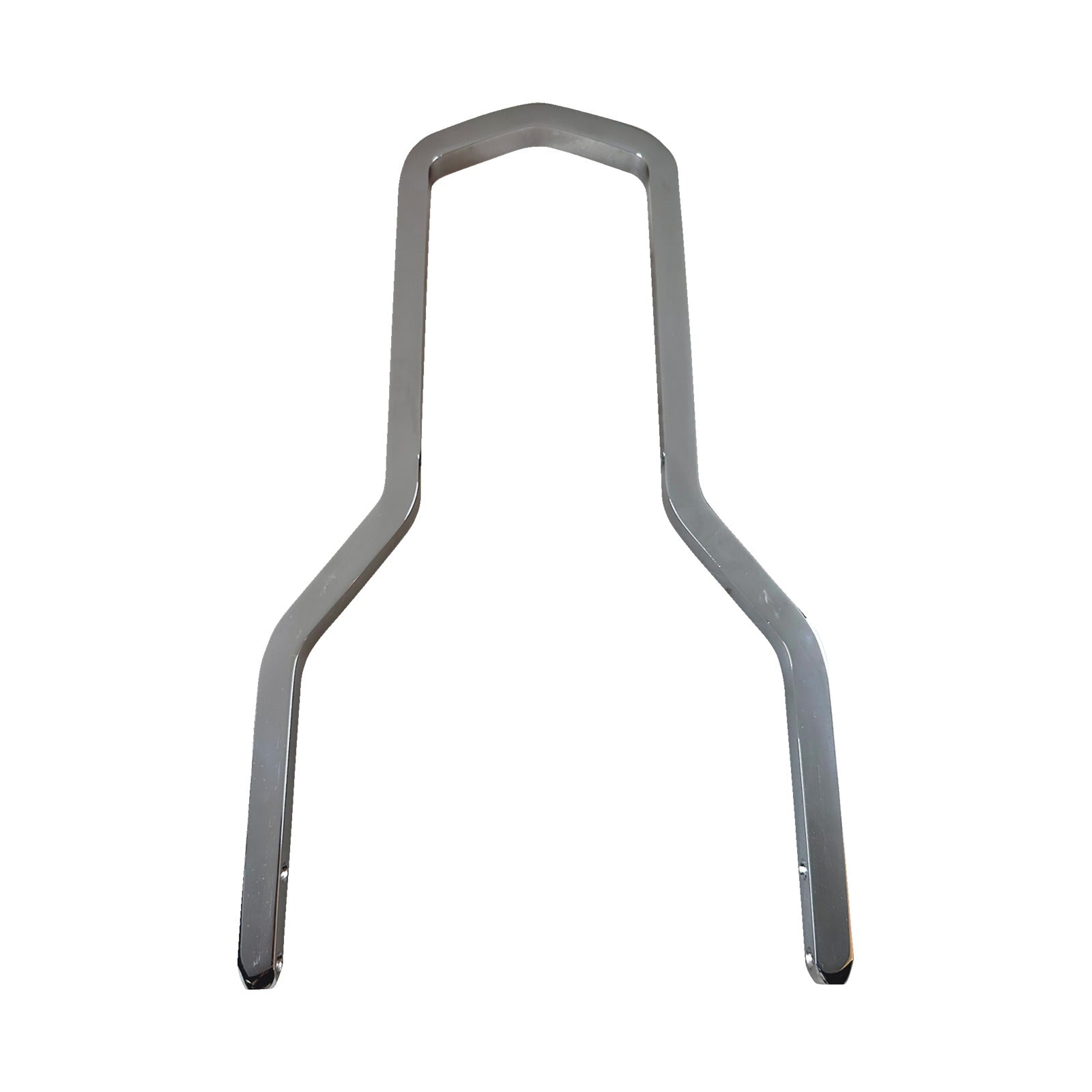 DRAG SPECIALTIES - SQUARE SISSY BAR - CHROME - 10.14" H X 8.75" W