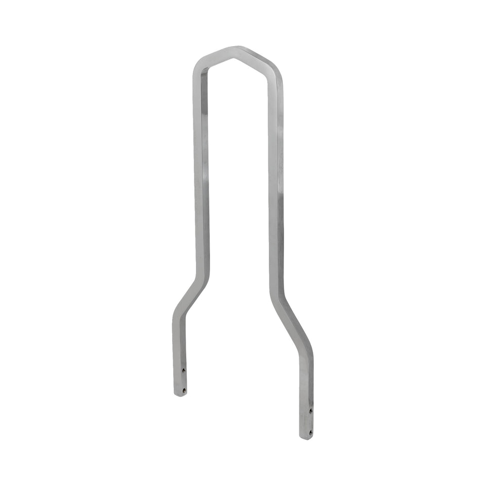DRAG SPECIALTIES - SQUARE SISSY BAR - CHROME - 14.75" H X 8.75" W