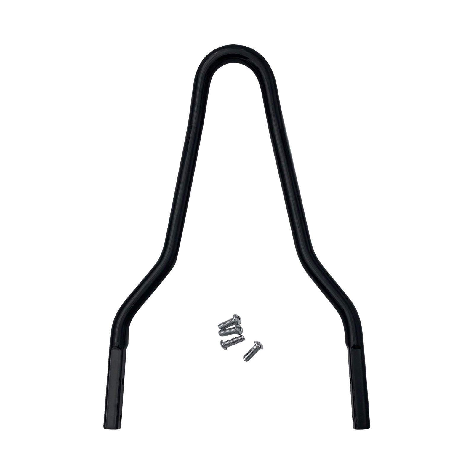 DRAG SPECIALTIES - SISSY BAR - BLACK - 10.12"H X 8.75"W