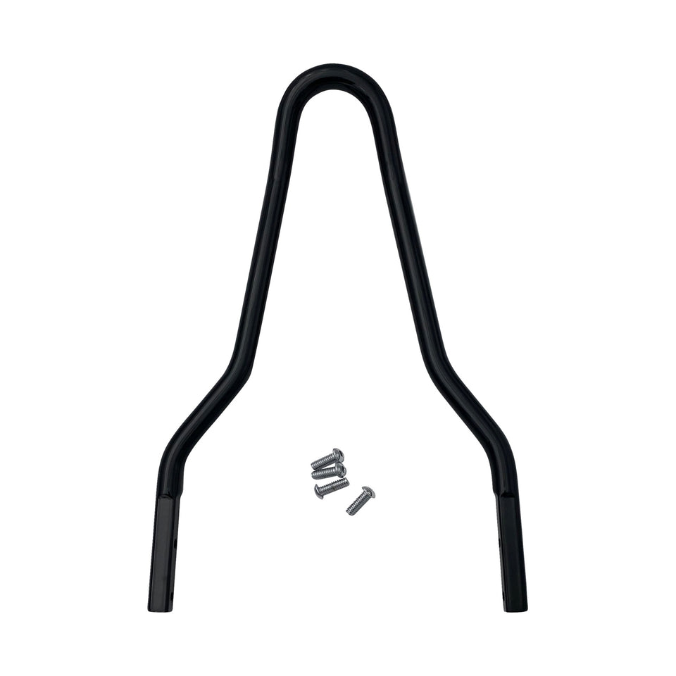 DRAG SPECIALTIES - SISSY BAR - BLACK - 10.12"H X 8.75"W