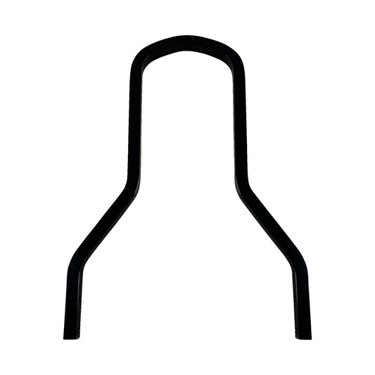 DRAG SPECIALTIES - SQUARE SISSY BAR - BLACK - 10.14" H X 8.75" W