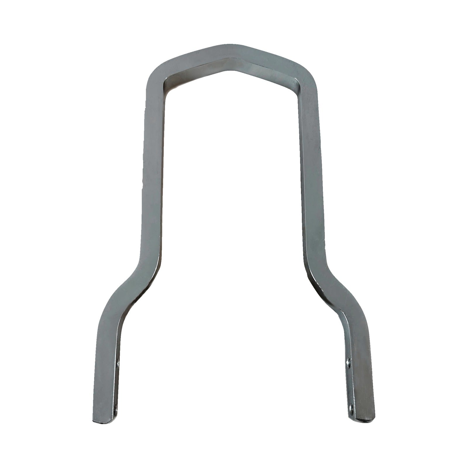 DRAG SPECIALTIES - SQUARE SISSY BAR - CHROME - 10" H X 7.5" W