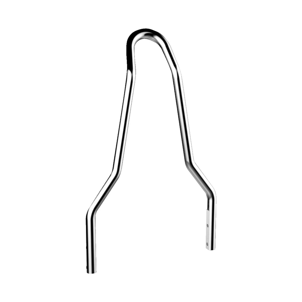 DRAG SPECIALTIES - ROUND TAPERED SISSY BAR - CHROME - 11"H X 11"W