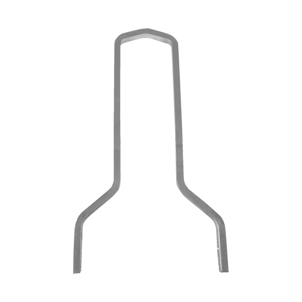 DRAG SPECIALTIES - SQUARE SISSY BAR - CHROME - 15.5" H X 11" W