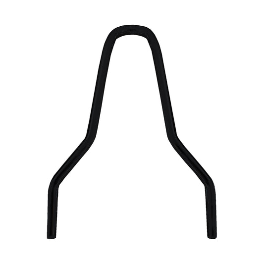 DRAG SPECIALTIES - ROUND SISSY BAR - BLACK - 9.88"H