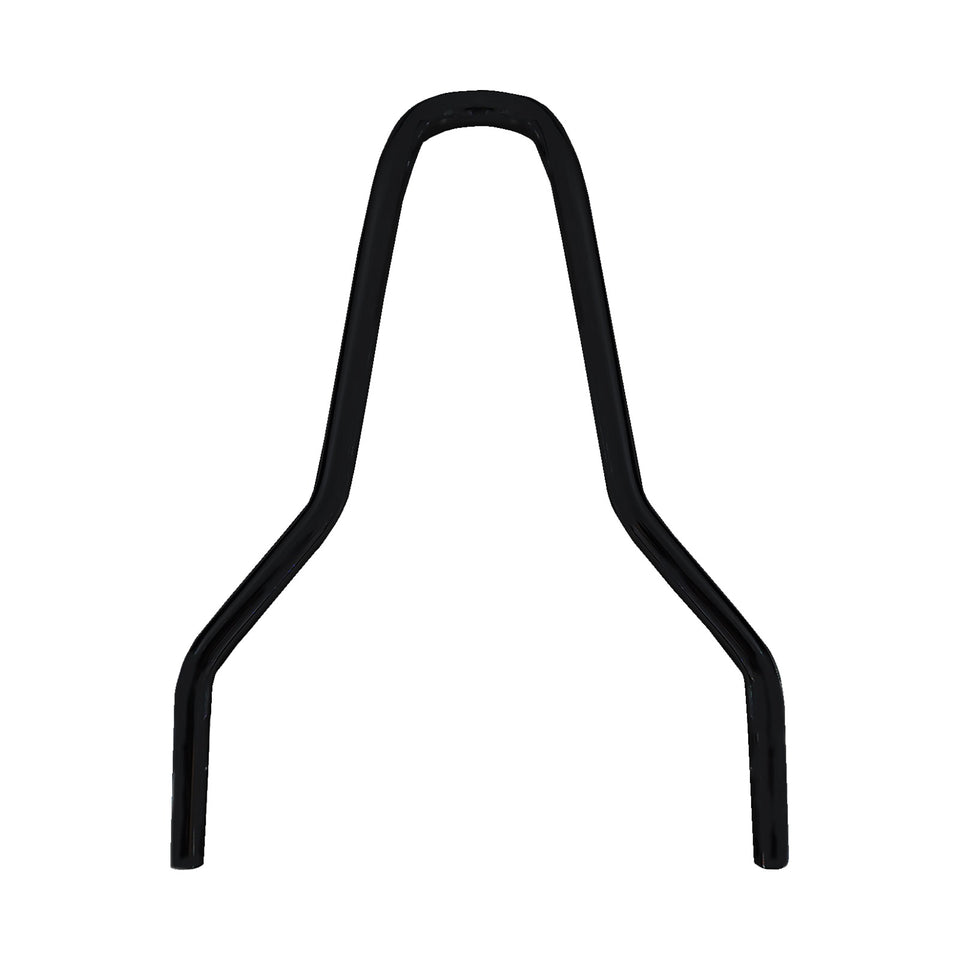 DRAG SPECIALTIES - ROUND SISSY BAR - BLACK - 9.88"H