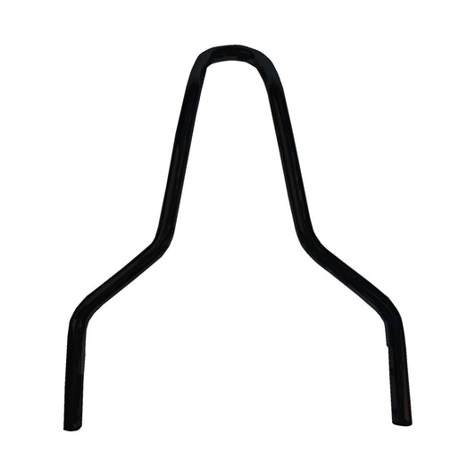 DRAG SPECIALTIES - ROUND SISSY BAR - BLACK - 11"H