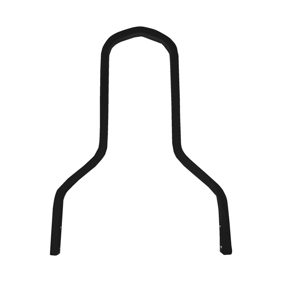 DRAG SPECIALTIES - SQUARE SISSY BAR - SHORT - BLACK - 11" H X 11" W