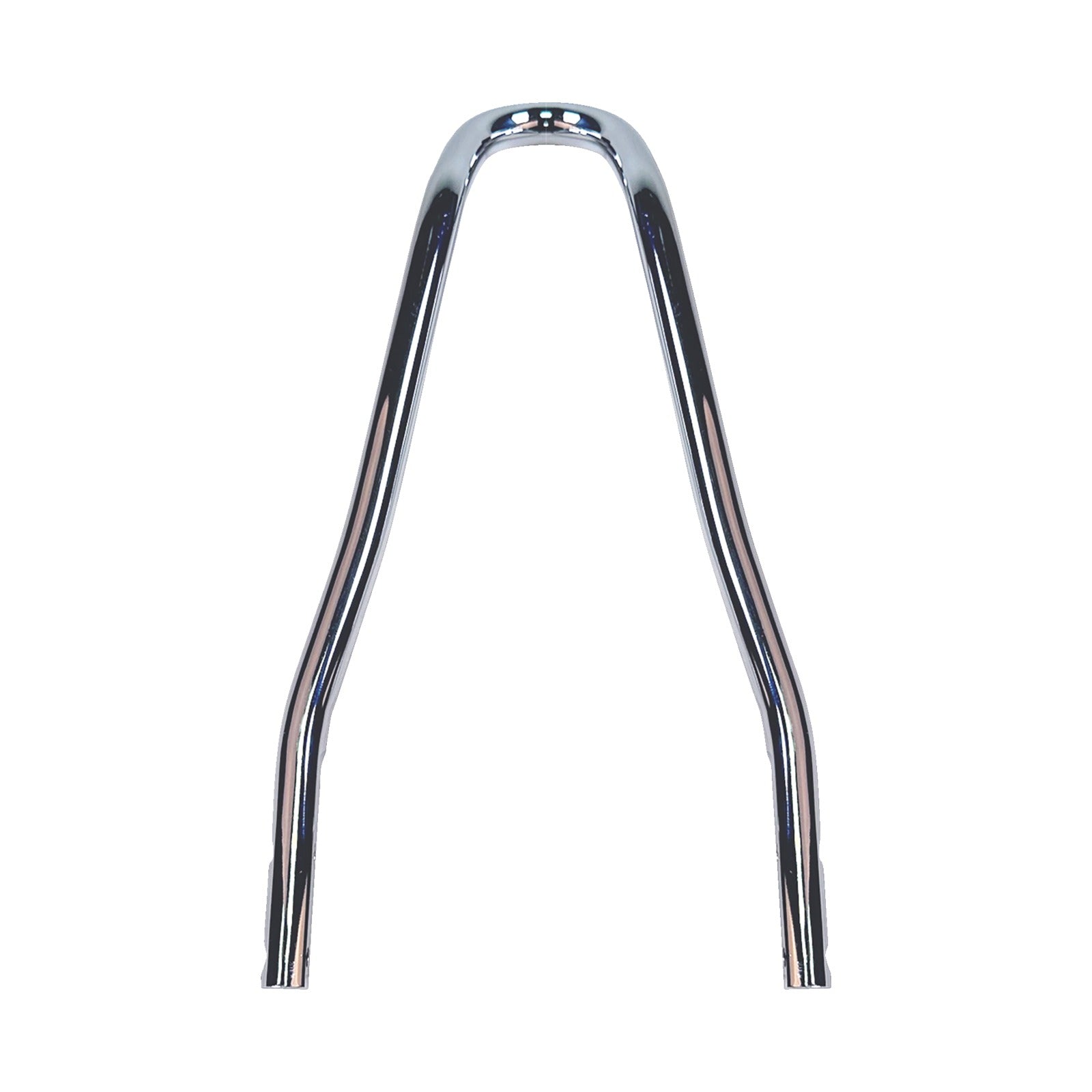 DRAG SPECIALTIES - ROUND TAPERED SISSY BAR - CHROME - 13"H X 6.69"W