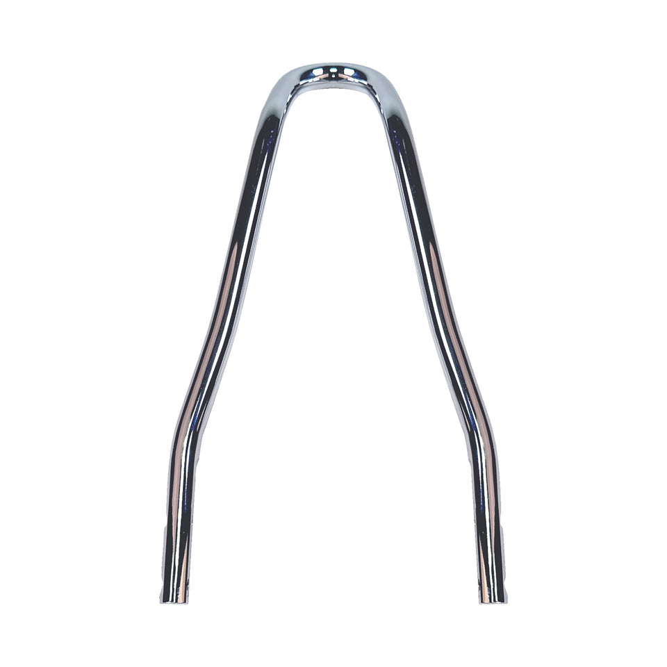 DRAG SPECIALTIES - ROUND TAPERED SISSY BAR - CHROME - 13"H X 6.69"W