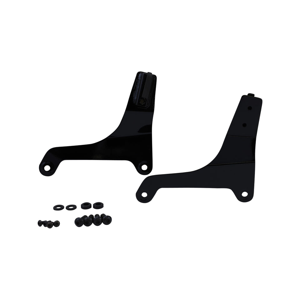DRAG SPECIALTIES - SIDE PLATES - BLACK