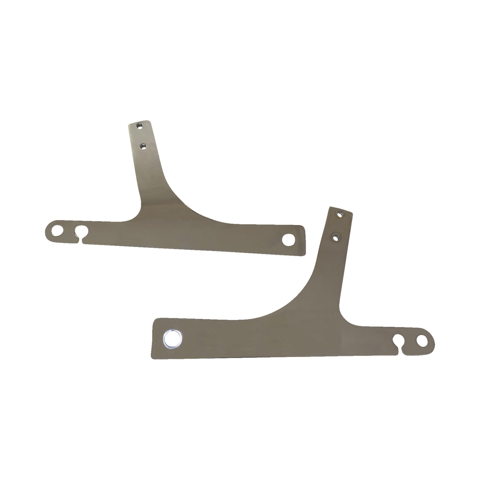 DRAG SPECIALTIES - SIDE PLATES - CHROME