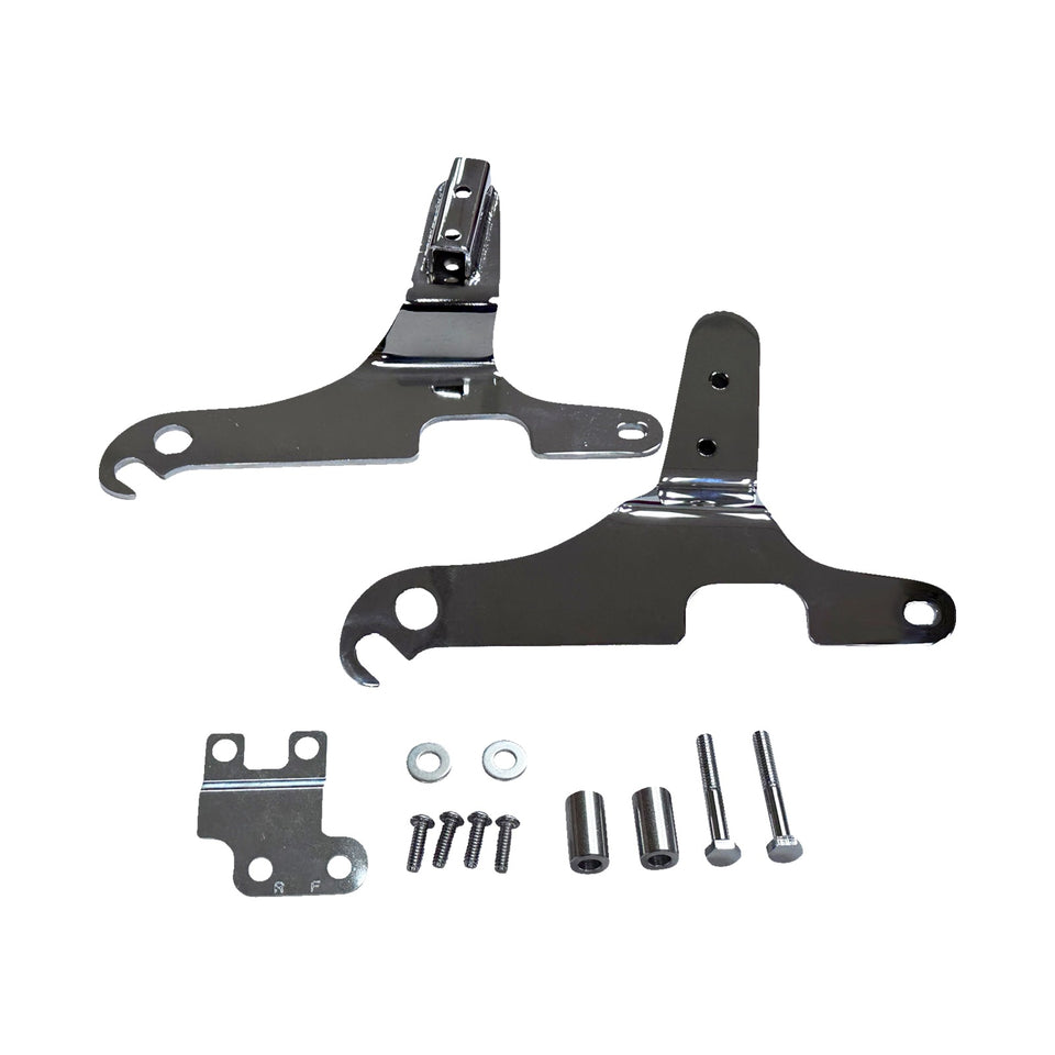 DRAG SPECIALTIES - SIDE PLATES - CHROME