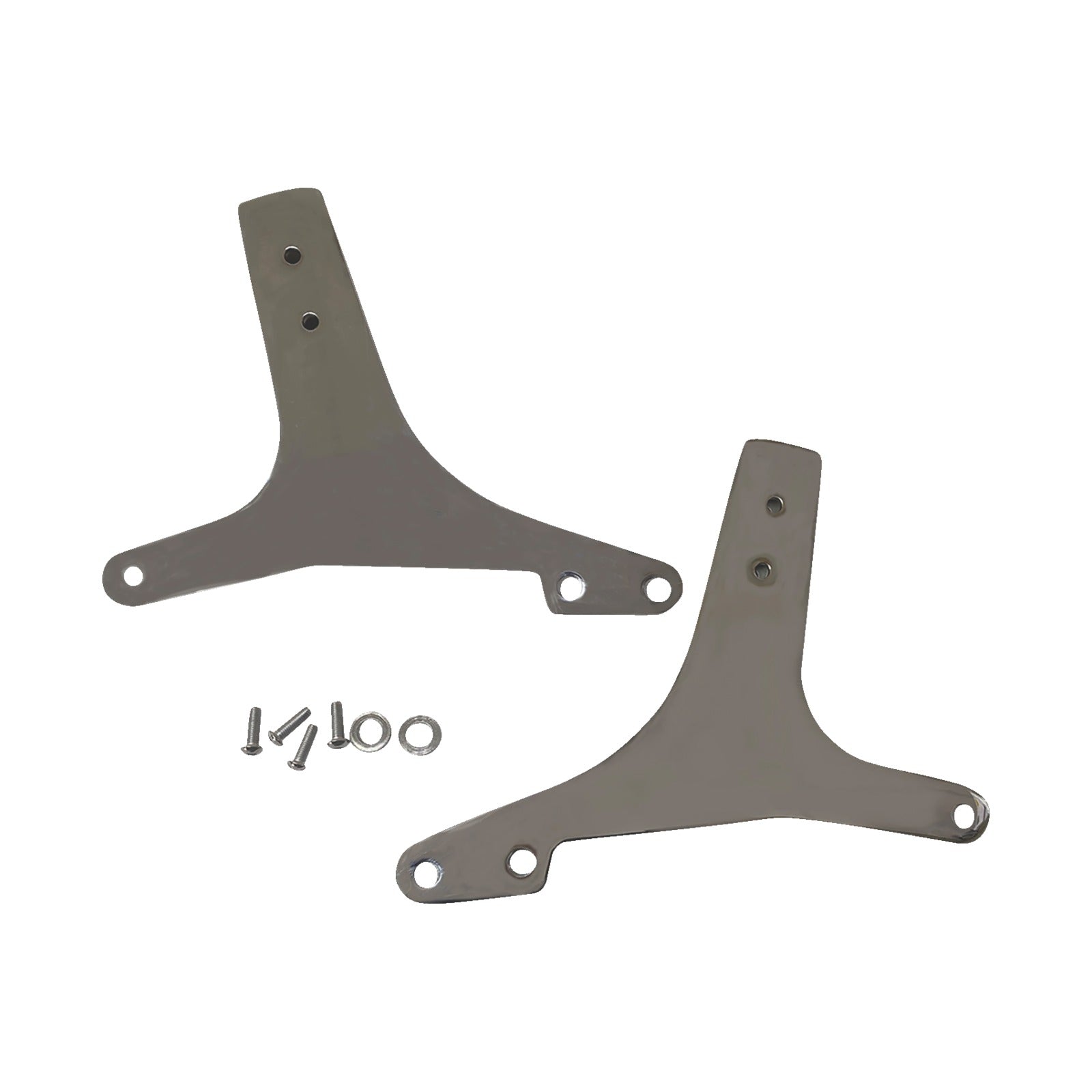 DRAG SPECIALTIES - SIDE PLATES - CHROME
