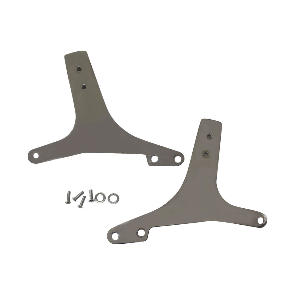 DRAG SPECIALTIES - SIDE PLATES - CHROME