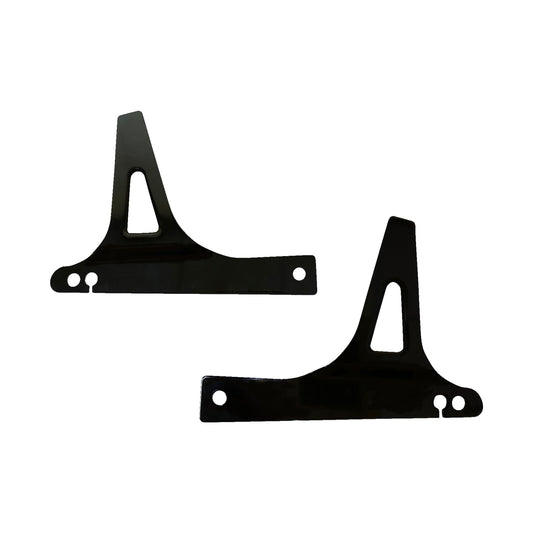 DRAG SPECIALTIES - SIDE PLATES - BLACK