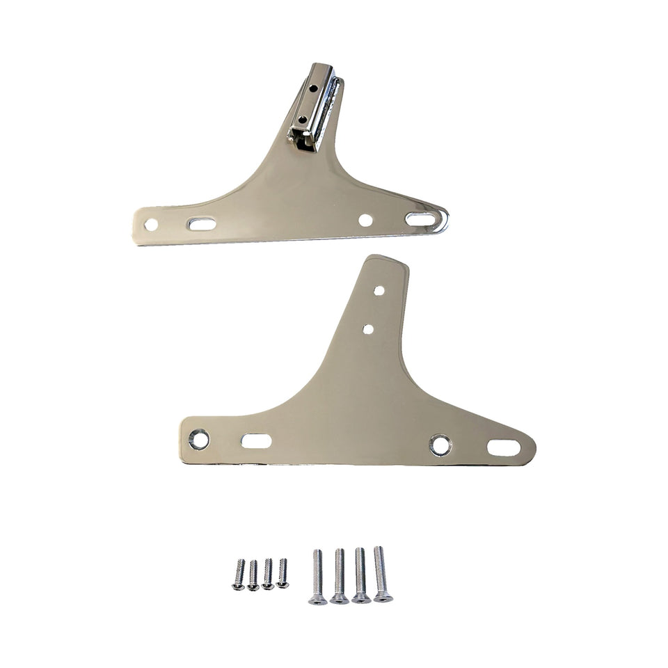 DRAG SPECIALTIES - SIDE PLATES - CHROME