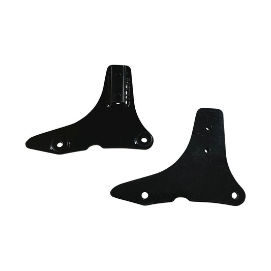 DRAG SPECIALTIES - SIDE PLATES - BLACK