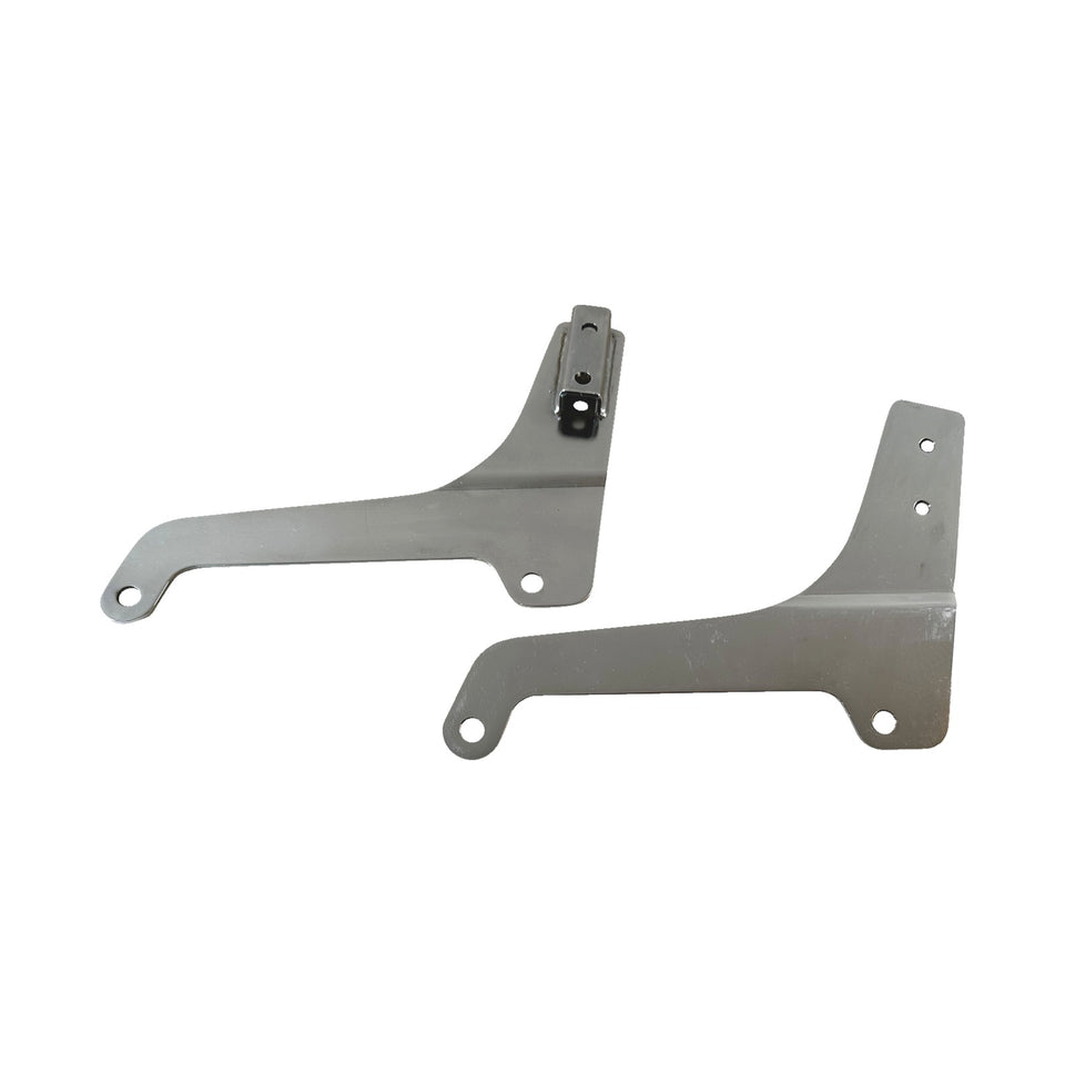 DRAG SPECIALTIES - SIDE PLATES - CHROME