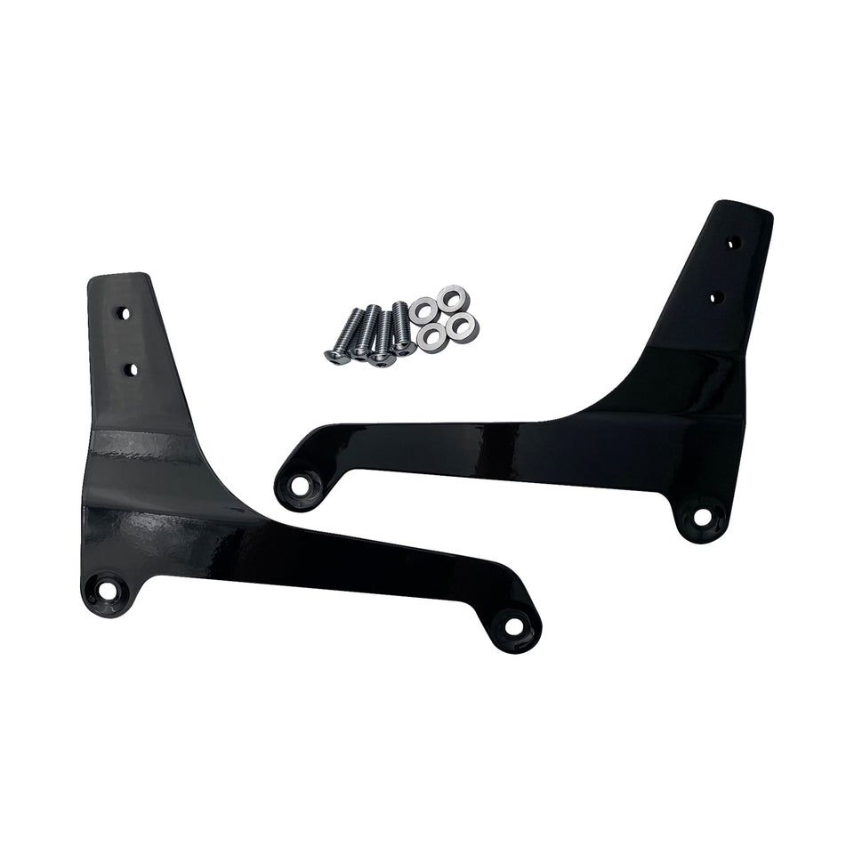 DRAG SPECIALTIES - SIDE PLATES - BLACK