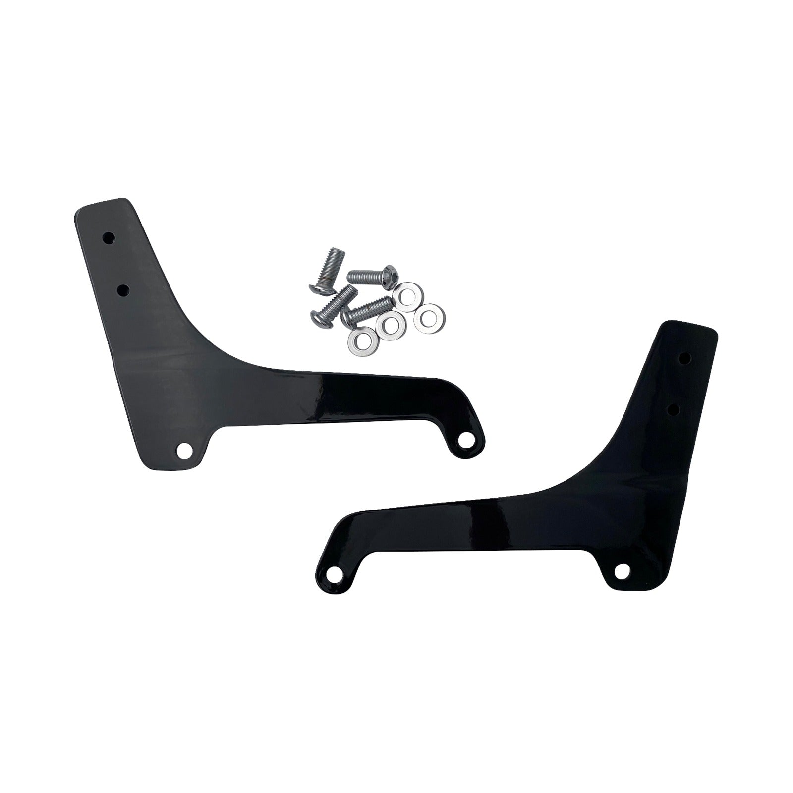 DRAG SPECIALTIES - SIDE PLATES - BLACK